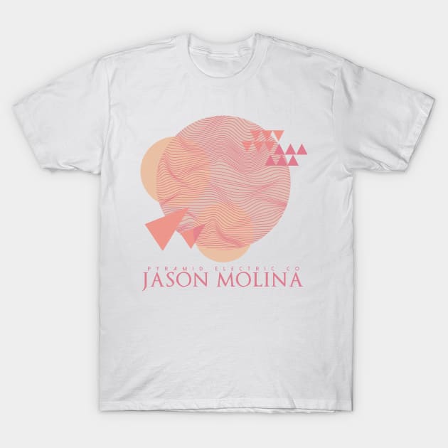 Jason Molina Pyramid Electric Co T-Shirt by lefteven